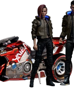 V Male And Female With Yaiba Kusanagi Sixth Scale Figure Set By PureArts Ultimate Bundle Cyberpunk 2077 Sixth Scale Collectible Figures