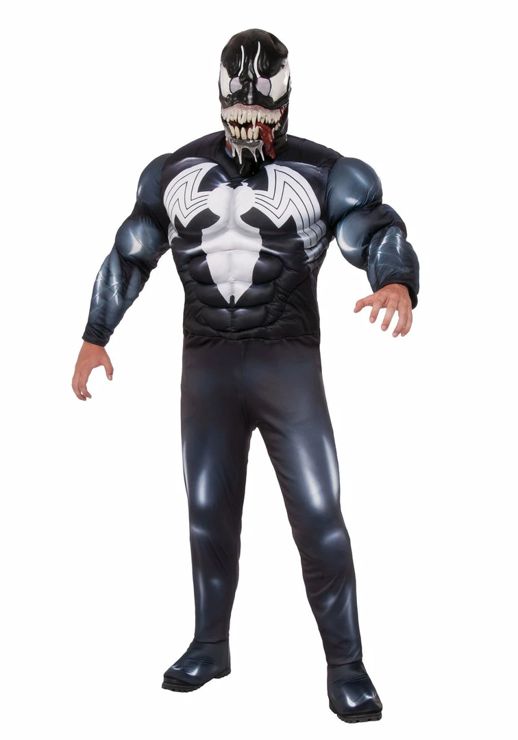 Best Pirce 🔔 Halloweeencostumes.com Deluxe Venom Mens Costume Marvel 💯 1 Halloweeencostumes.com Deluxe Venom Mens Costume Marvel