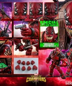 Hot Pop Cultures Store Venompool (Special Edition) Sixth Scale Figure By Hot Toys Video Game Masterpiece Series - Marvel Contest Of Champions