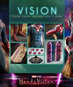 Avengers Earth's Heroes Vision Sixth Scale Figure By Hot Toys Television Masterpiece Series - WandaVision