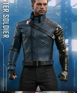 Winter Soldier Sixth Scale Figure By Hot Toys Television Masterpiece Series - The Falcon And The Winter Soldier Avengers Earth's Heroes