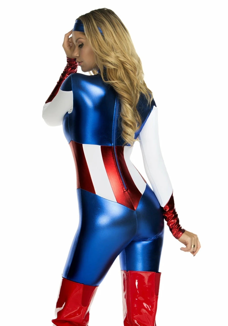 New 😀 Halloweeencostumes.com 👩 Women's American Beauty Superhero Costume Cosplay, 🦇 Halloween Costumes 🎉 2 Halloweeencostumes.com Women's American Beauty Superhero Costume Cosplay, Halloween Costumes