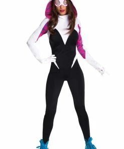 Halloweeencostumes.com Women's Spider-Gwen Costume Marvel Cosplay, Halloween Costumes