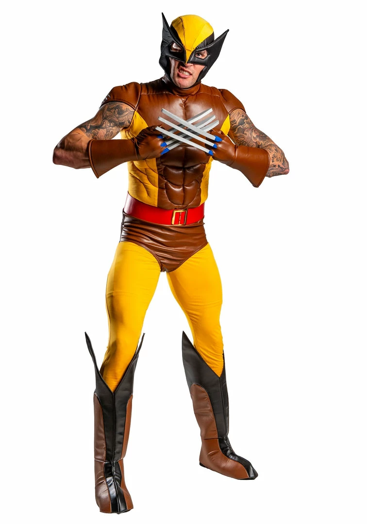 Coupon 😀 Halloweeencostumes.com X-Men Adult Wolverine Brown Costume Marvel Cosplay, 🧛 Halloween Costumes 🥰 1 Halloweeencostumes.com X-Men Adult Wolverine Brown Costume Marvel Cosplay, Halloween Costumes