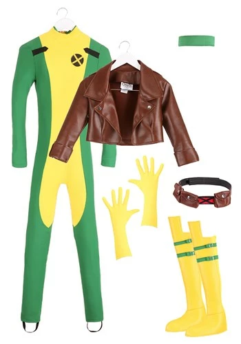 Best Sale 🎉 Halloweeencostumes.com Cosplay, 🦇 Halloween Costumes X-Men 👩 Women's Rogue Premium Costume Marvel ⭐ 2 Halloweeencostumes.com Cosplay, Halloween Costumes X-Men Women's Rogue Premium Costume Marvel