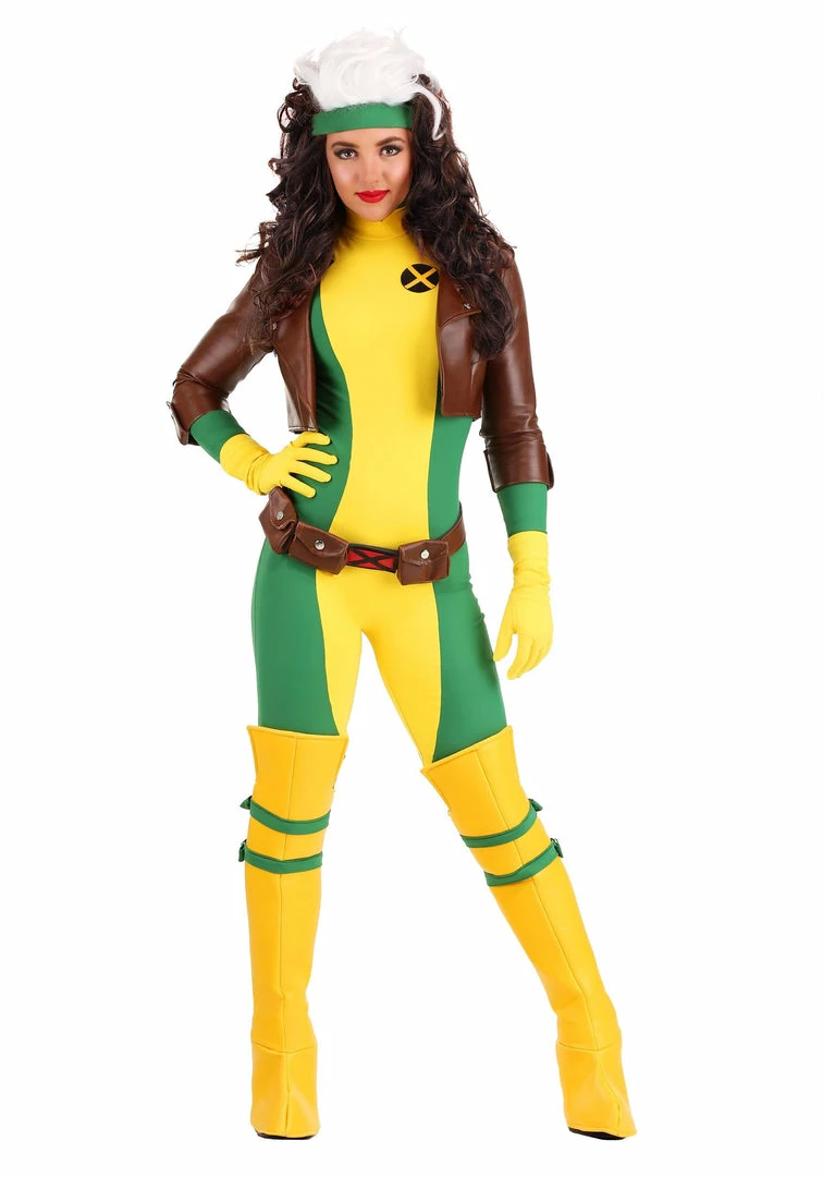 Best Sale 🎉 Halloweeencostumes.com Cosplay, 🦇 Halloween Costumes X-Men 👩 Women's Rogue Premium Costume Marvel ⭐ 1 Halloweeencostumes.com Cosplay, Halloween Costumes X-Men Women's Rogue Premium Costume Marvel