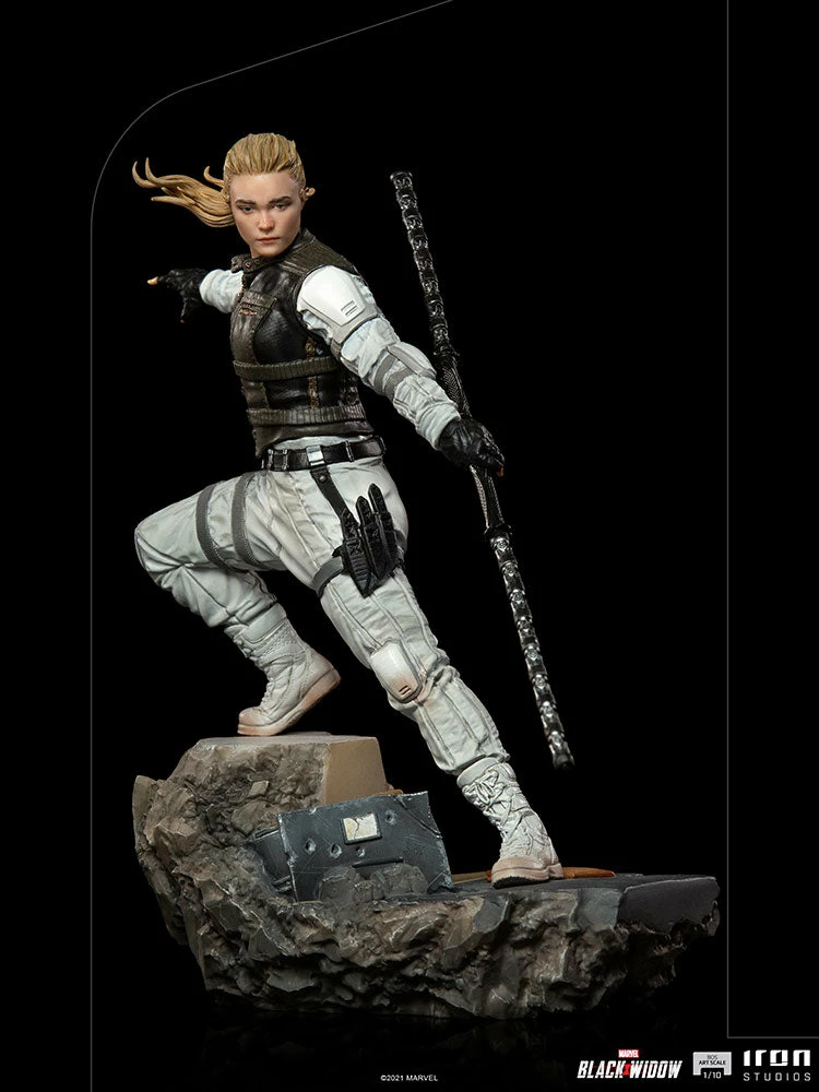 New 👏 Yelena 1:10 Scale Statue By Iron Studios Marvel : Black Widow - Art Scale 1:10 Battle Diorama Series Avengers Earth's Heroes ❤️ 9 Yelena 1:10 Scale Statue By Iron Studios Marvel : Black Widow - Art Scale 1:10 Battle Diorama Series Avengers Earth's Heroes