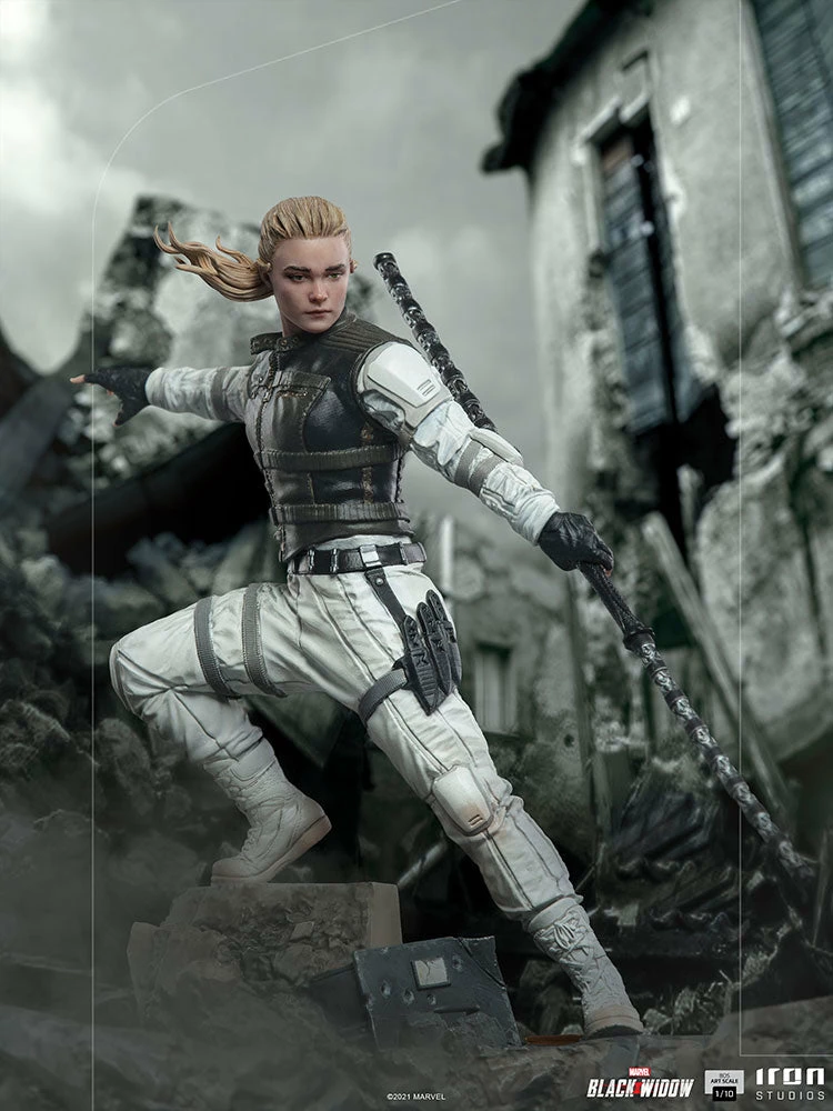 New 👏 Yelena 1:10 Scale Statue By Iron Studios Marvel : Black Widow - Art Scale 1:10 Battle Diorama Series Avengers Earth's Heroes ❤️ 8 Yelena 1:10 Scale Statue By Iron Studios Marvel : Black Widow - Art Scale 1:10 Battle Diorama Series Avengers Earth's Heroes