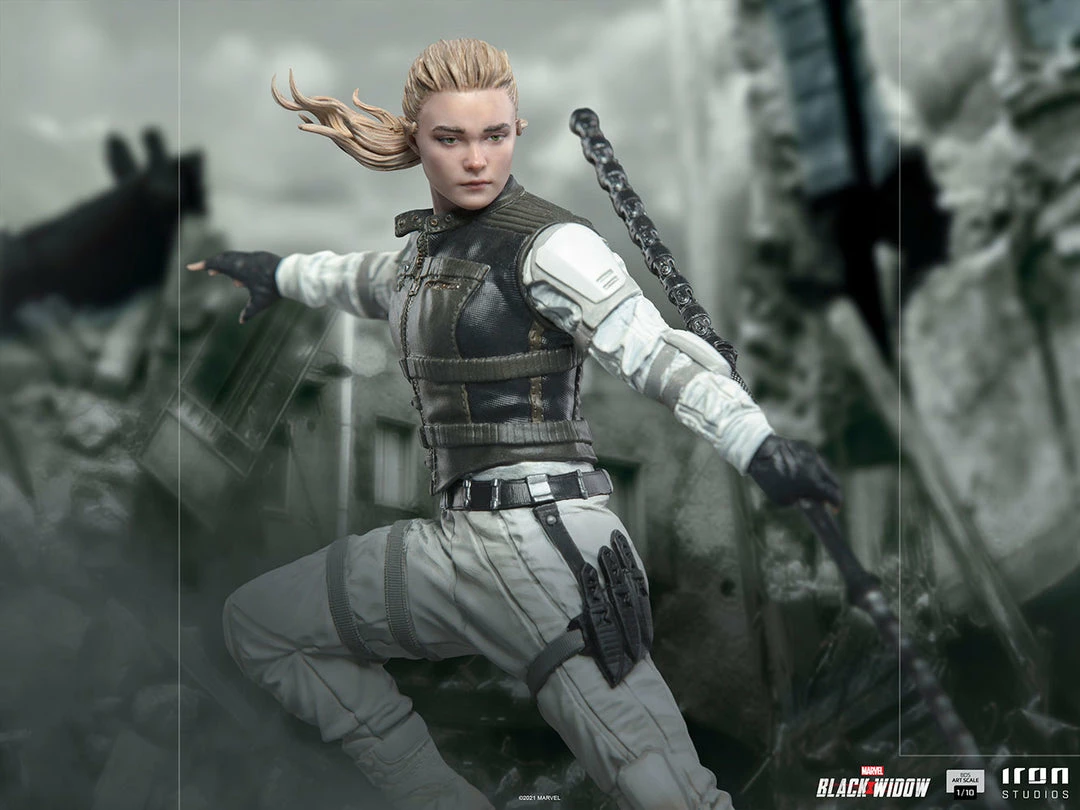 New 👏 Yelena 1:10 Scale Statue By Iron Studios Marvel : Black Widow - Art Scale 1:10 Battle Diorama Series Avengers Earth's Heroes ❤️ 10 Yelena 1:10 Scale Statue By Iron Studios Marvel : Black Widow - Art Scale 1:10 Battle Diorama Series Avengers Earth's Heroes