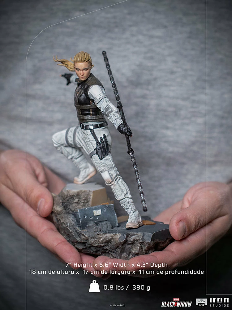 New 👏 Yelena 1:10 Scale Statue By Iron Studios Marvel : Black Widow - Art Scale 1:10 Battle Diorama Series Avengers Earth's Heroes ❤️ 11 Yelena 1:10 Scale Statue By Iron Studios Marvel : Black Widow - Art Scale 1:10 Battle Diorama Series Avengers Earth's Heroes