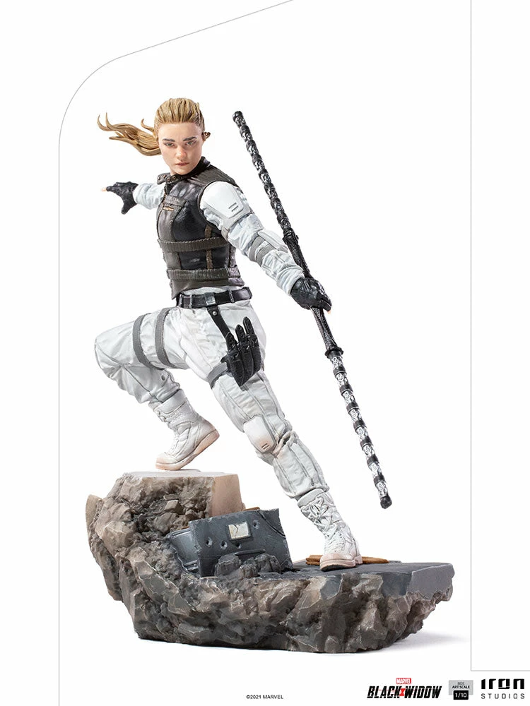 New 👏 Yelena 1:10 Scale Statue By Iron Studios Marvel : Black Widow - Art Scale 1:10 Battle Diorama Series Avengers Earth's Heroes ❤️ 14 Yelena 1:10 Scale Statue By Iron Studios Marvel : Black Widow - Art Scale 1:10 Battle Diorama Series Avengers Earth's Heroes
